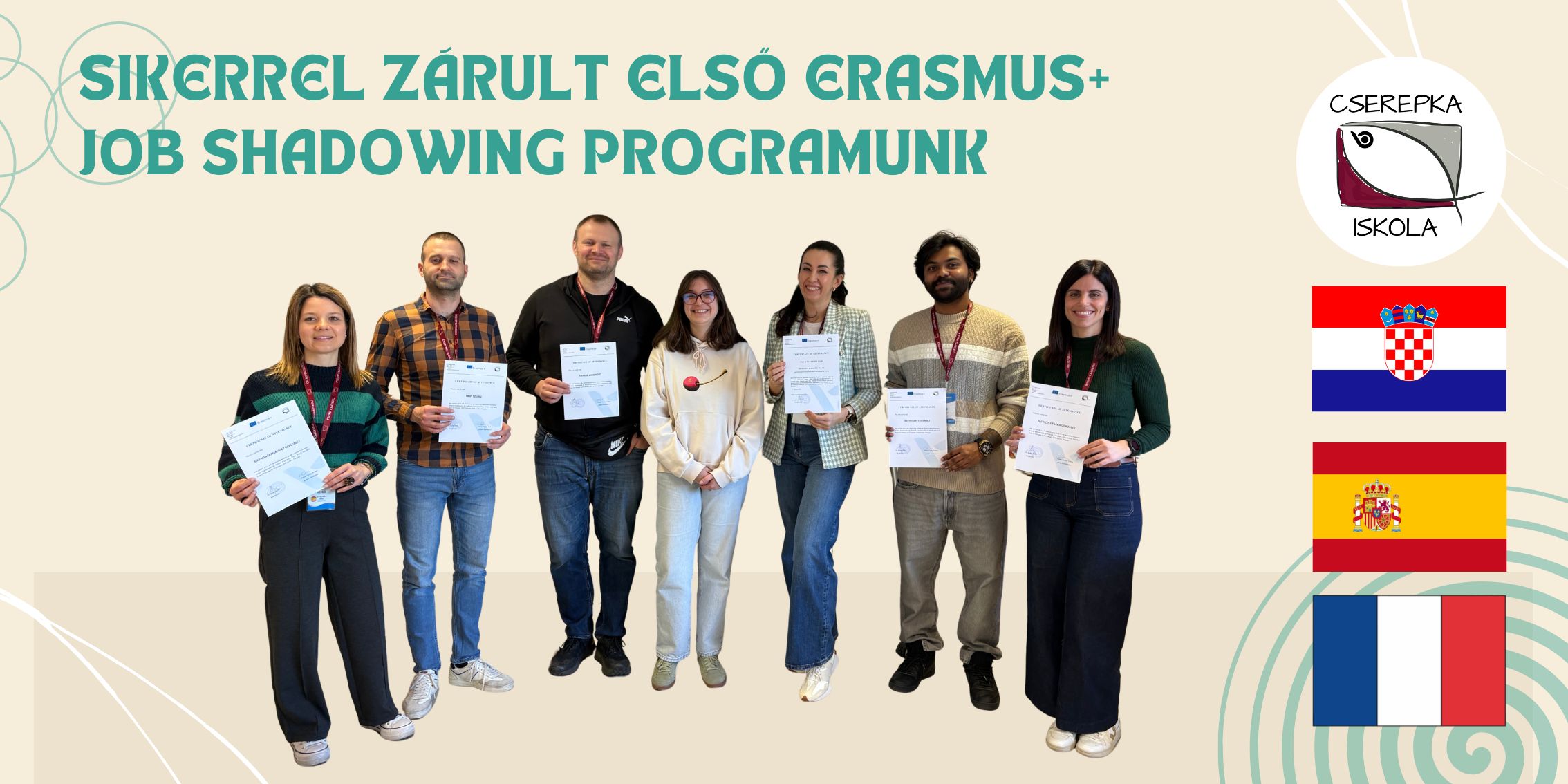 Sikerrel zárult első Erasmus+ Job Shadowing program