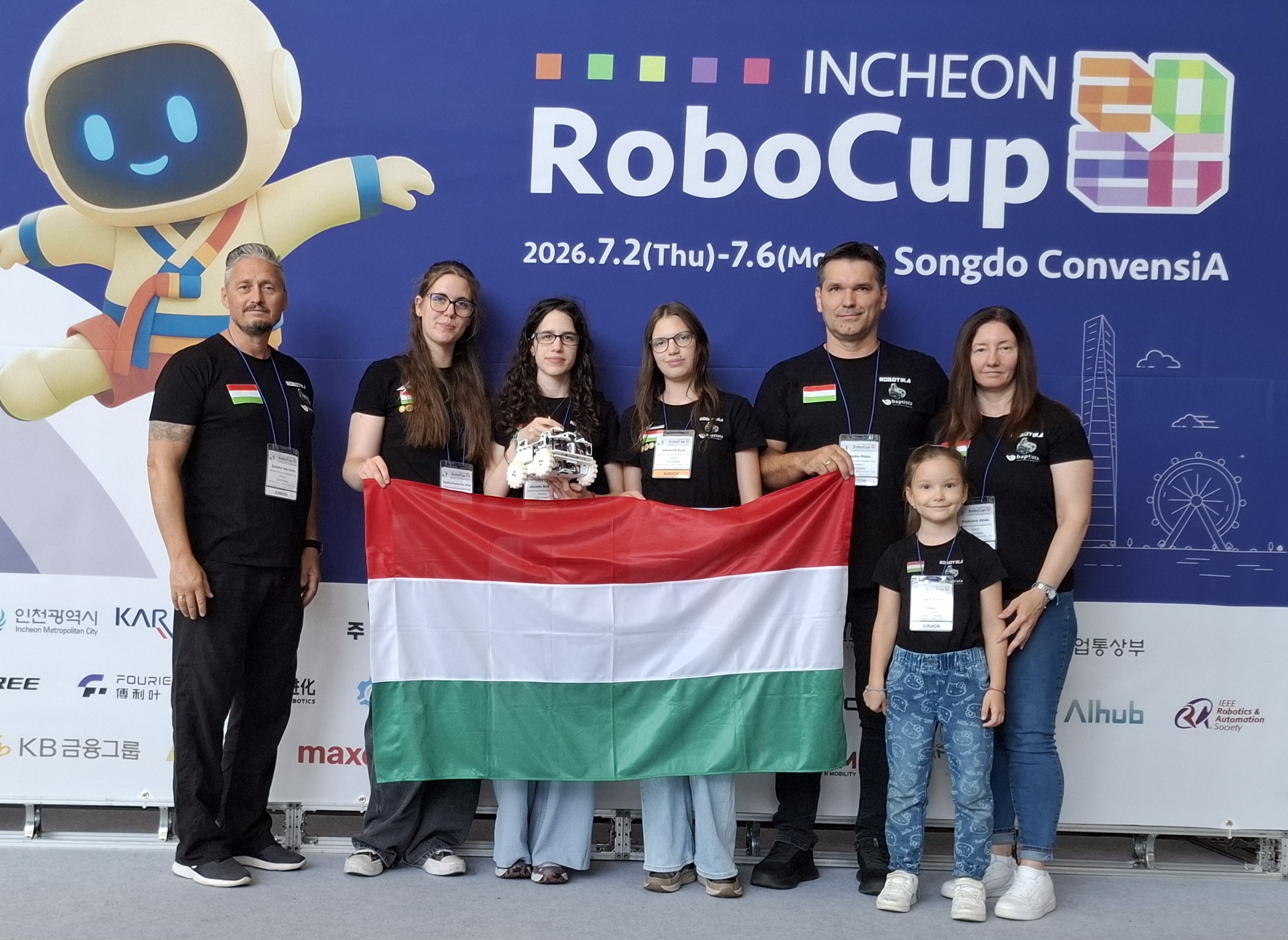 Világbajnoki ötödik lett a Baptista Szeretetszolgálat robotikás csapata